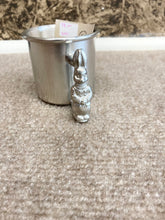 Load image into Gallery viewer, Pewter Bunny Rabbit  Baby Cup
