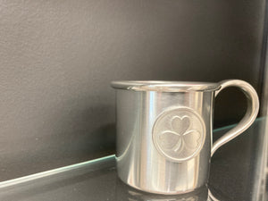 Clover Pewter Baby Cup