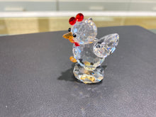 Cargar imagen en el visor de la galería, Rooster Crystal Figurine