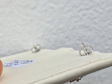 Load image into Gallery viewer, 14 K Yellow And White Gold Diamond Earrings