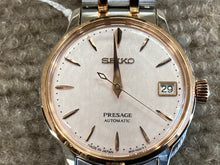 Load image into Gallery viewer, Seiko Automatic Pink Champagne Colored Watch