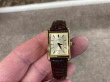 Load image into Gallery viewer, Seiko Women&#39;s Gold Colored Watch With Leather Strap