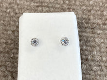 Load image into Gallery viewer, Silver Swarovski  Zirconium Earrings