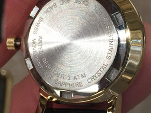 DeGrandpre Jewelers Women's Watch Gold Tone Water Resistant
