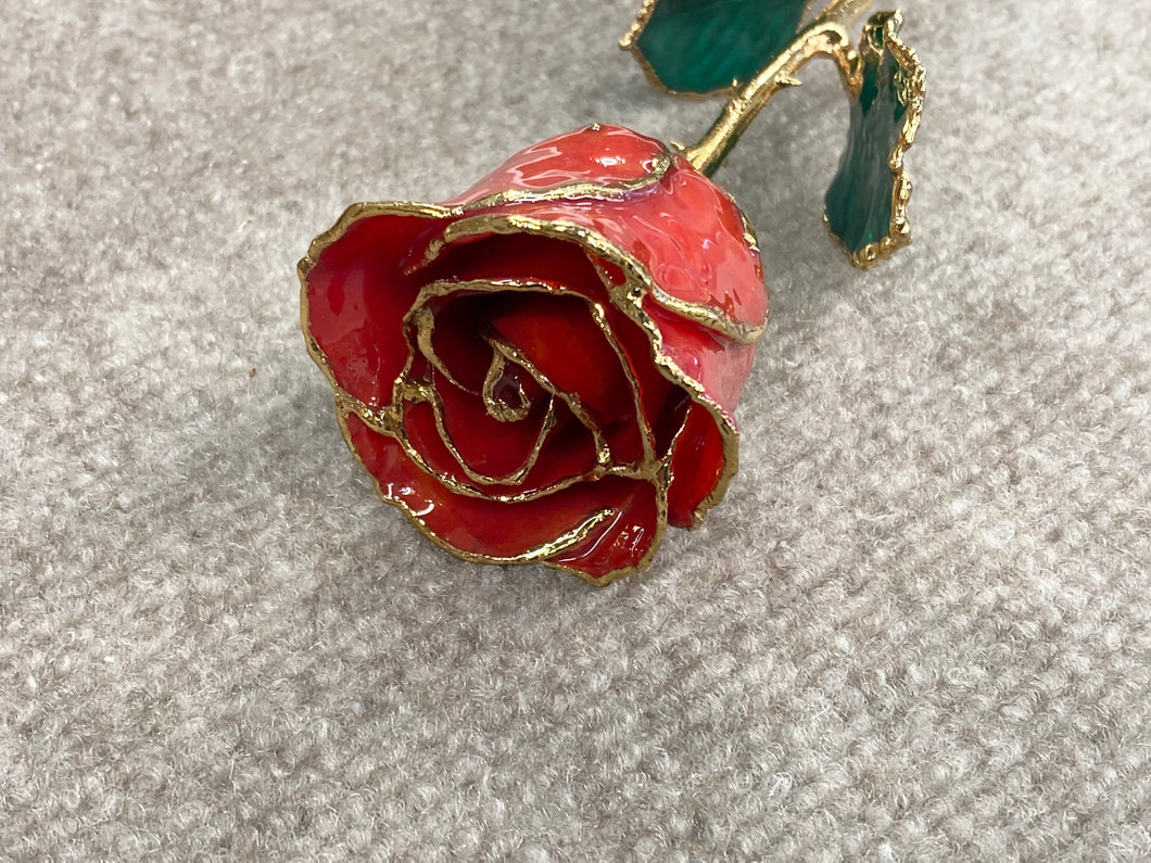 Red Rose 24K Gold Plated