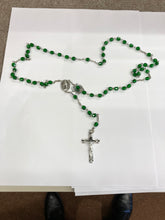 Load image into Gallery viewer, Silver Or Gold Plated Rosary Beads Religious