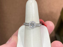Load image into Gallery viewer, Lab Grown Diamond Engagement Ring White gold