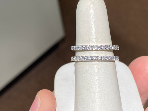 Diamond Wedding Wrap White Gold