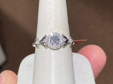 Load image into Gallery viewer, White Gold Diamond Engagement Ring
