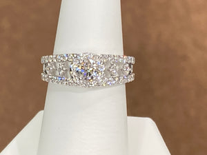 Diamond Engagement Ring White Gold