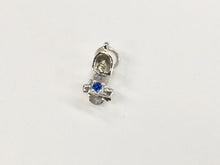 Load image into Gallery viewer, Silver September Baby Booties Charm