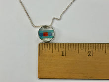 Load image into Gallery viewer, Onyx And Turquoise Sphere Pendant BY John Kennedy