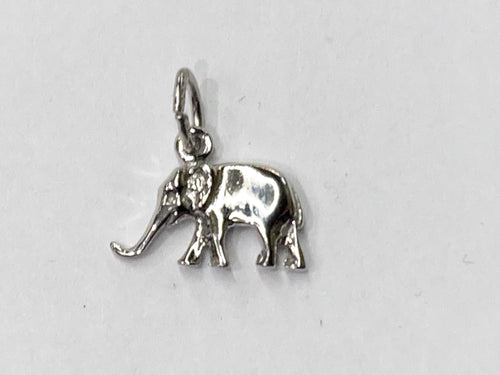 Elephant Silver Charm