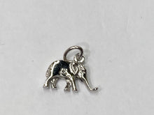 Load image into Gallery viewer, Elephant Silver Charm