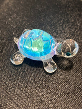 Charger l&#39;image dans la galerie, Blue Turtle Glass Figurine