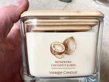 Load image into Gallery viewer, Renewing Coconut And Iris Yankee Candle