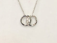 Load image into Gallery viewer, White Gold Diamond Necklace