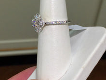 Load image into Gallery viewer, Diamond Engagement Ring White Gold 0.64 Carats