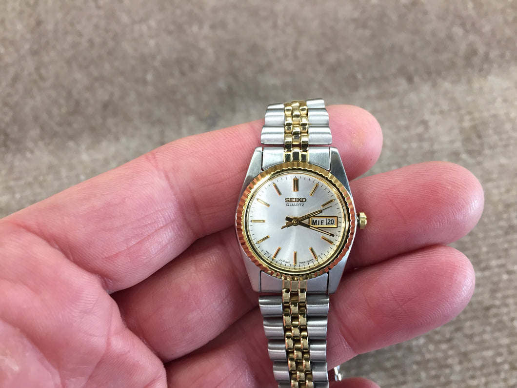 Seiko Women's Gold And Silver Color Watch