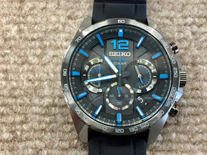 Seiko Men's Chronograph Water Resistant Watch