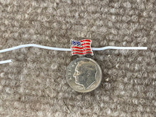 Cargar imagen en el visor de la galería, American Flag Silver Bead