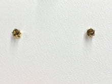 Charger l&#39;image dans la galerie, 14K Gold Smokey Quartz Earrings