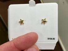 Charger l&#39;image dans la galerie, Gold Star Earrings