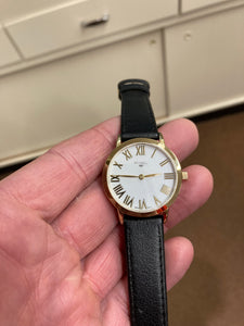 DeGrandpre Jewelers Watch With Leather Strap