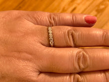 Cargar imagen en el visor de la galería, Half Carat White Gold Diamond Wedding Ring