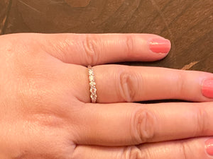 Half Carat White Gold Diamond Wedding Ring