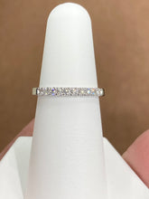 Load image into Gallery viewer, Quarter Carat Diamond White Gold Wedding Ring