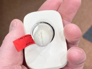 Lab Created Diamond White Gold Wedding Ring
