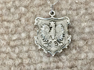 Our Lady Of Czestochowa Silver Pendant With Chain Religious