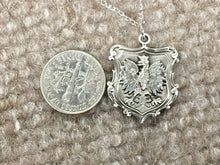 Load image into Gallery viewer, Our Lady Of Czestochowa Silver Pendant With Chain Religious