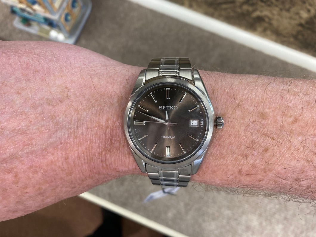 Seiko Titanium Watch DeGrandpre Jewelers