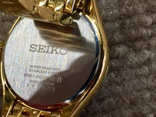 Load image into Gallery viewer, Seiko Gold Tone Crystal Women&#39;s Watch