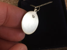 Load image into Gallery viewer, Saint Lucy Silver Pendant With Chain