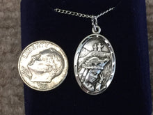 Load image into Gallery viewer, Our Lady Of LaSalette Silver Pendant With Chain