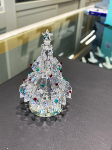 Christmas Tree Crystal Figurine