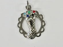 Load image into Gallery viewer, Christmas Stocking Silver Charm