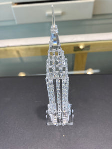 Empire State Building Crystal Figurine
