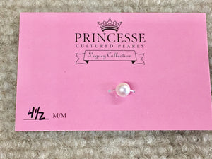 Princesse Add A Pearl 4 1/2 Millimeter Single Card