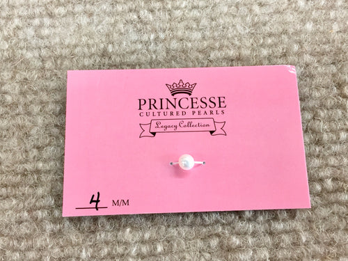 Princesse Add A Pearl 4 Millimeter Single Card