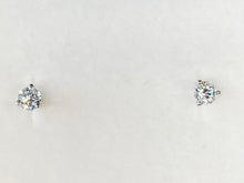 Load image into Gallery viewer, Diamond Stud Earrings 0.62 Carats