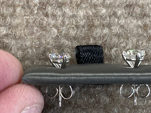 Diamond Stud Earrings 1.43 Carats