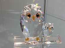 Load image into Gallery viewer, Owls Crystal Figurine