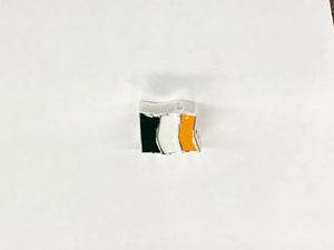 Ireland Flag Silver Bead