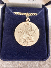 Load image into Gallery viewer, Our Lady Of Perpetual Help Gold Filled Pendant