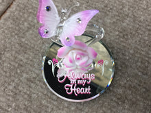 Load image into Gallery viewer, Always In My Heart Butterfly Glass Figurine