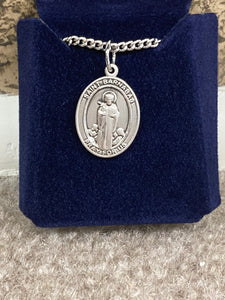 Saint Barnabas Silver Pendant And Chain